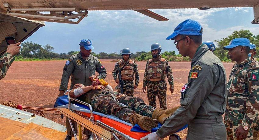 Sri Lankan UN Crew Saves Lives in Zemio